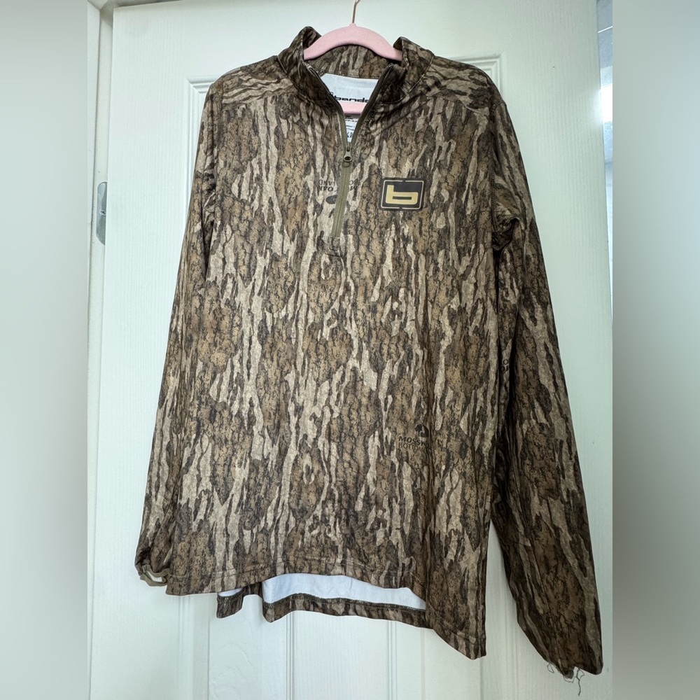 Kids Camouflage Quarter Zip Shirt